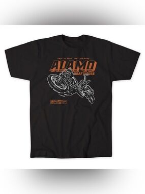 Alamo Drafthouse Men's Motorcycle Graphic Tee